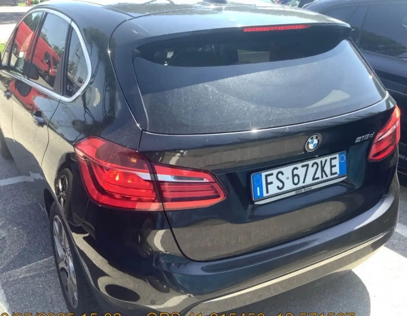 BMW 218 218d tourer Advantage 100 MILA KM Grigio - 2
