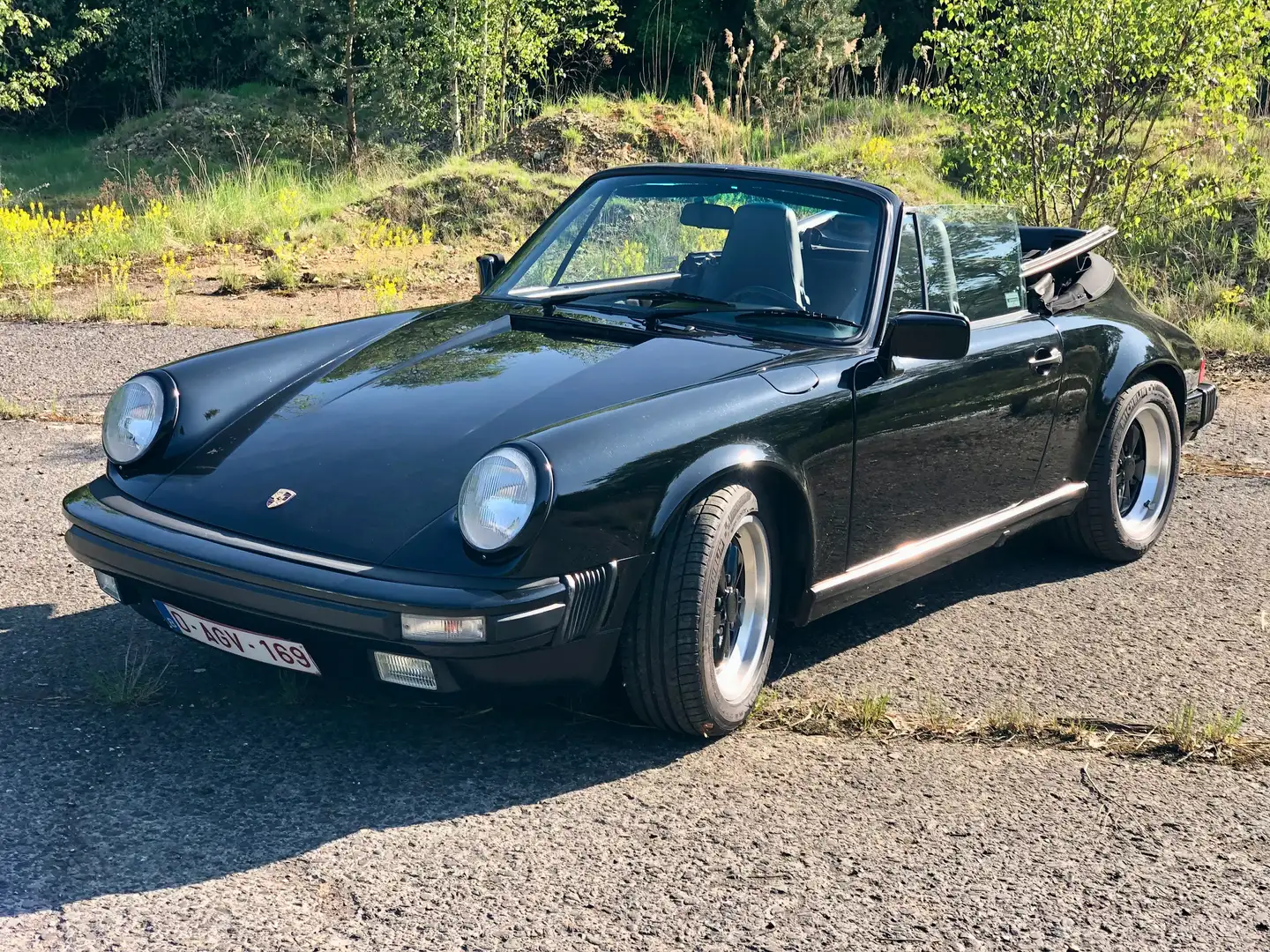 Porsche 911 911 Carrera Cabriolet Zwart - 2
