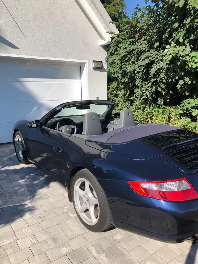 Porsche 997 Porsche 911-997 Cabriolet Carrera Blau - 2