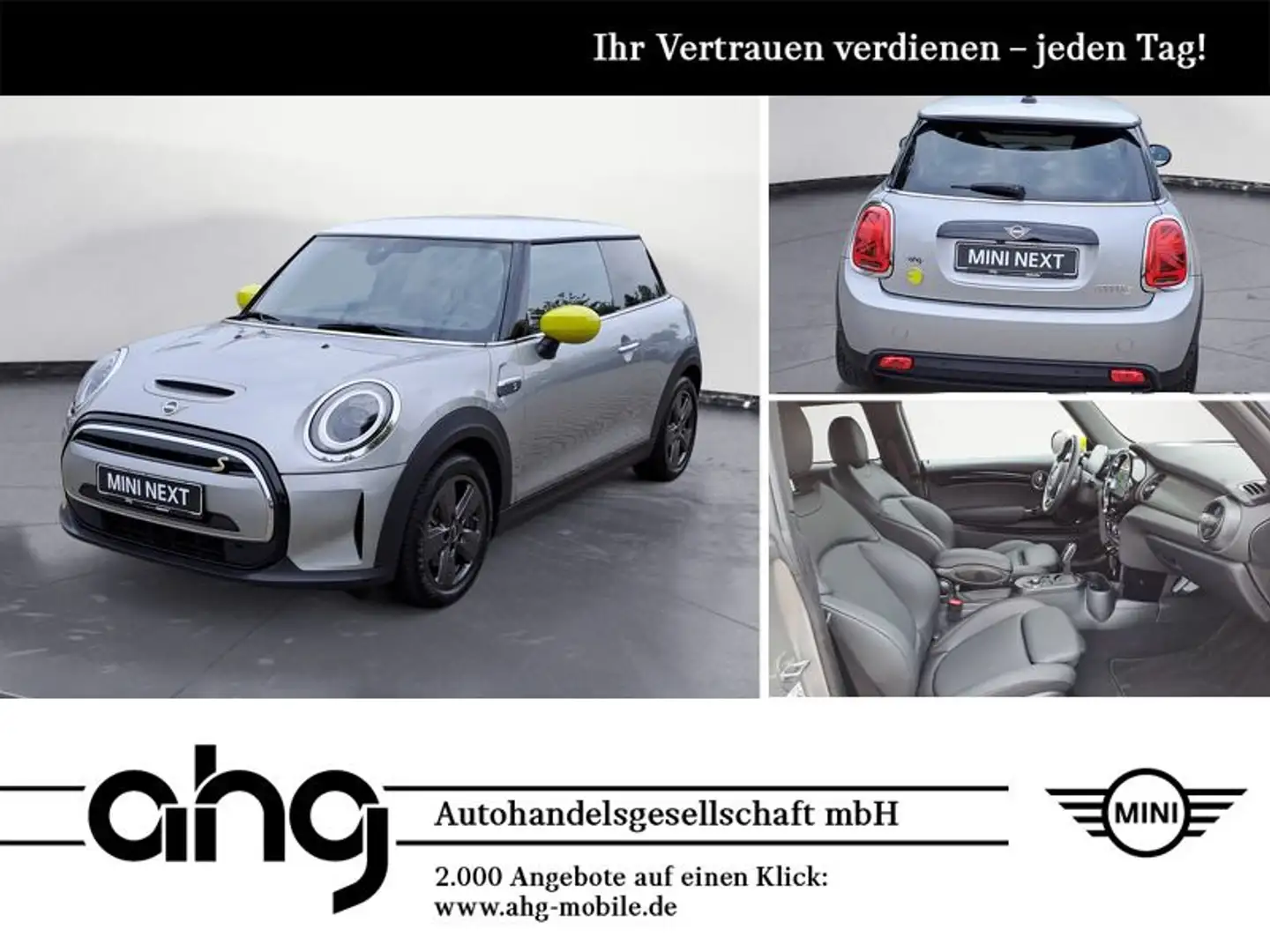 MINI Cooper SE . MINI Electric Trim Klimaaut. PDC Silber - 1
