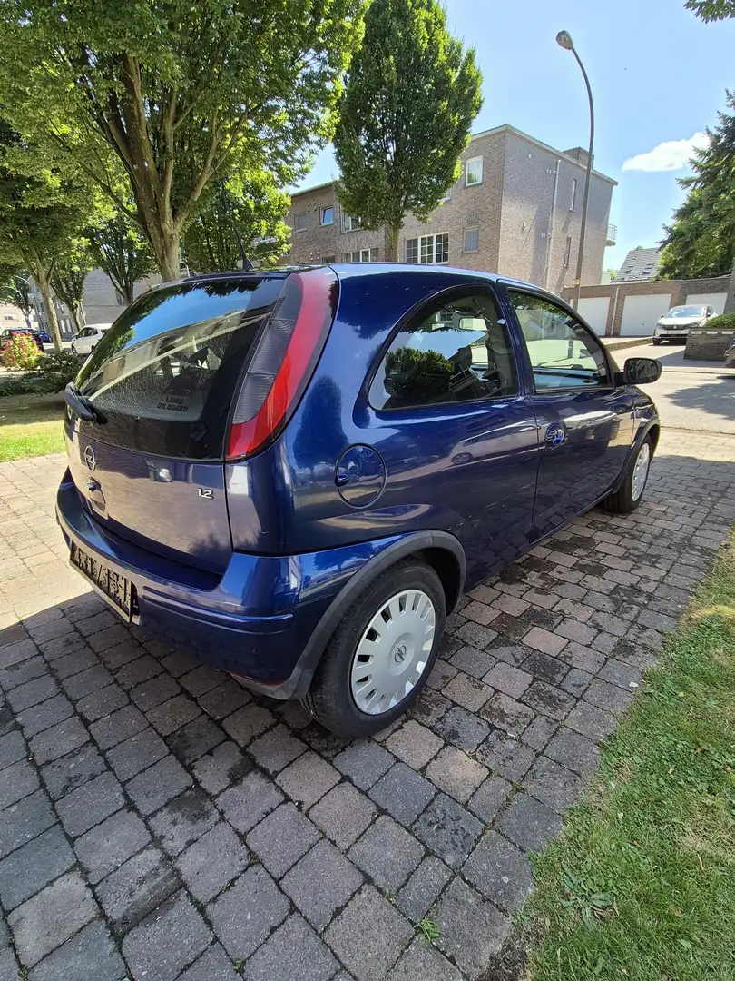 Opel Corsa 1.2 Benzine 2003 Ecotec Bleu - 1