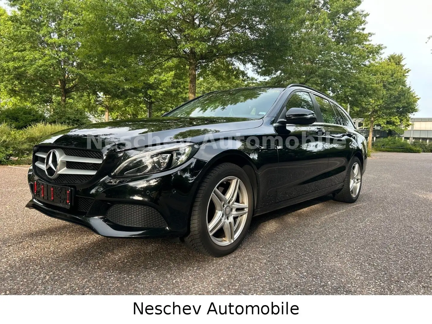 Mercedes-Benz C 220 d 9G-tr T Comand/LED/PTS/8 x Alu /1A Zust. Nero - 2
