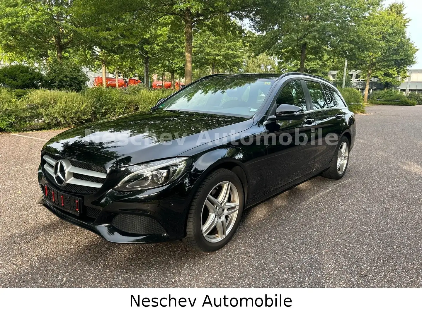 Mercedes-Benz C 220 d 9G-tr T Comand/LED/PTS/8 x Alu /1A Zust. Nero - 1