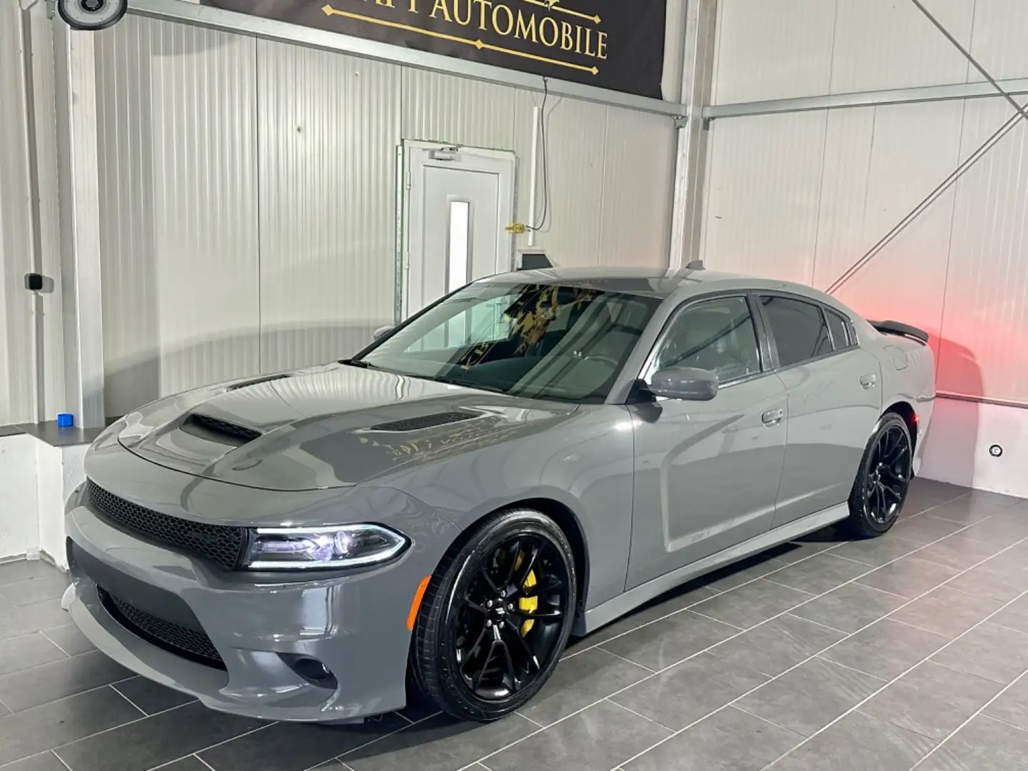 Dodge Charger CHARGER 6,4-SCAT PACK-EXTREM-HEMI-SRT-LED-NAVI Grigio - 2
