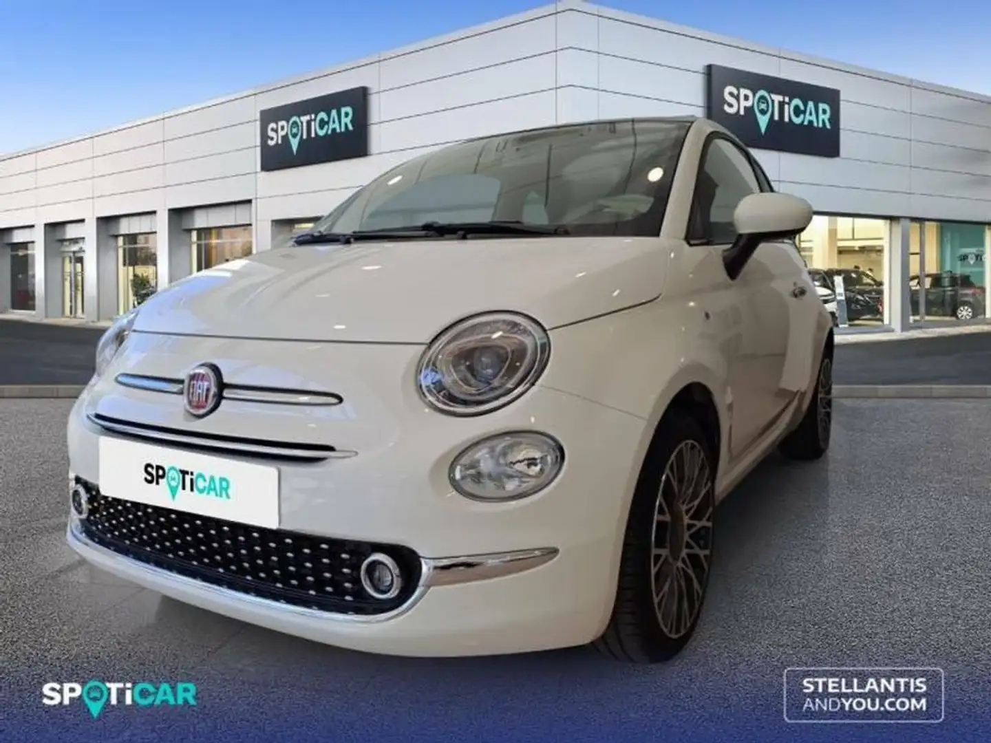 Fiat 500 1.0 Hybrid 51KW (70 CV) Dolcevita Blanc - 1