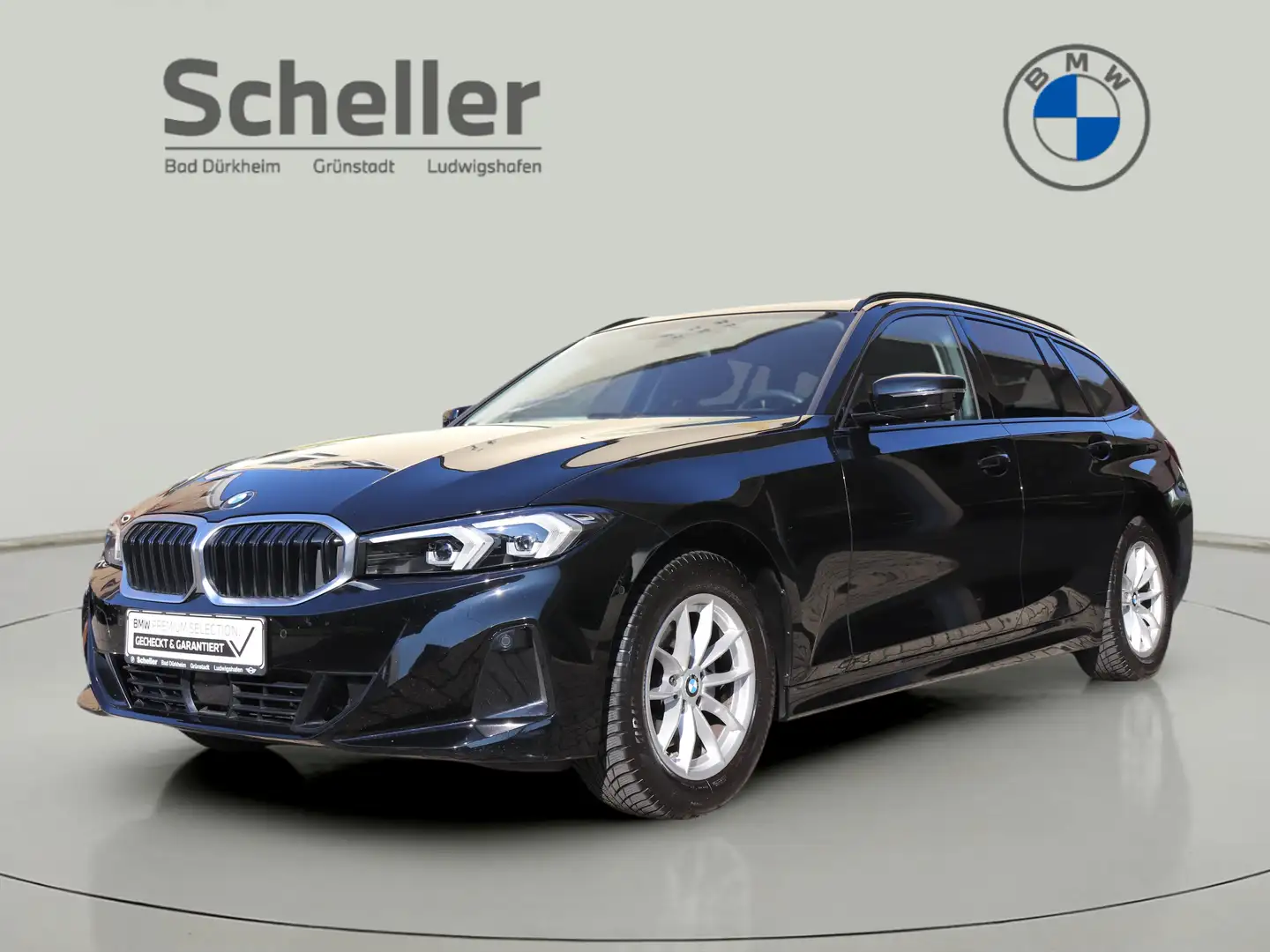 BMW 320 i Touring Aktiver Tempomat Harman Kardon Schwarz - 1