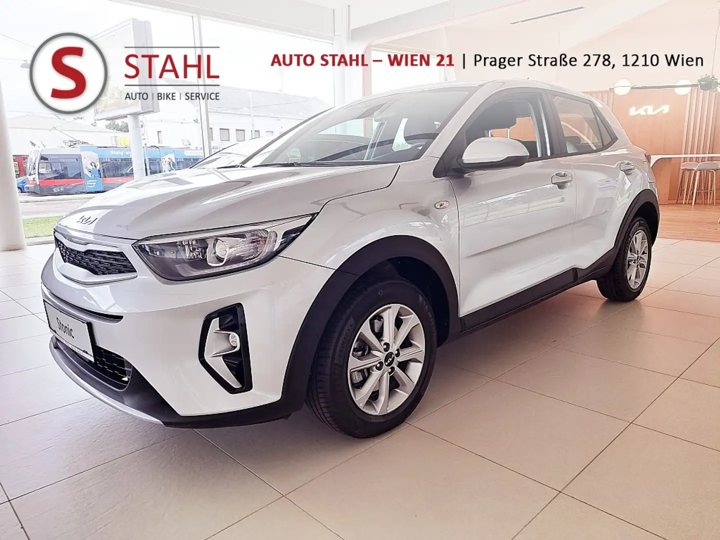 Kia Stonic 1,0 TGDI GPF ISG Titan | AUTO STAHL WIEN 21 Plateado - 1