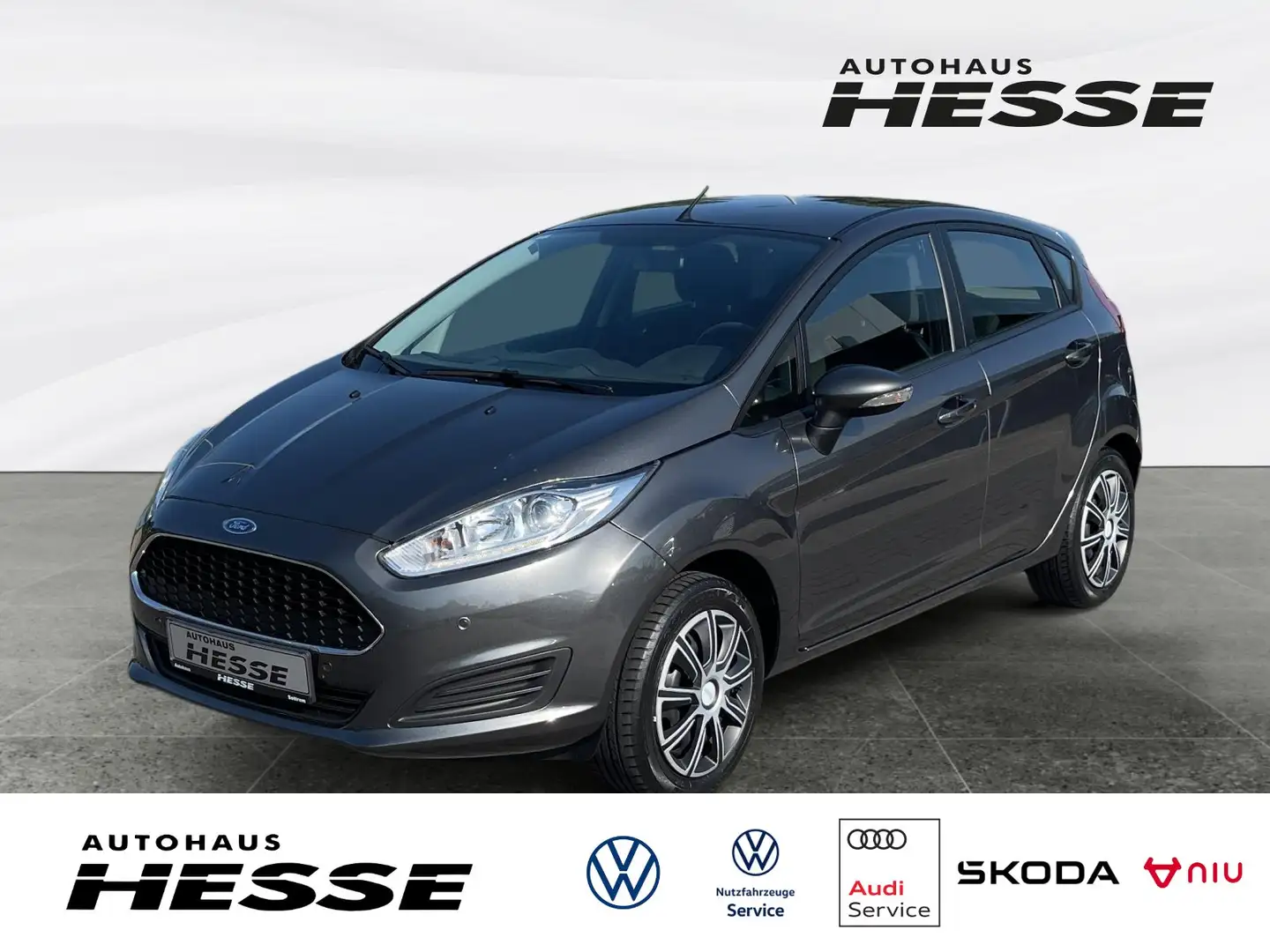 Ford Fiesta 1.0 Trend Silber - 1
