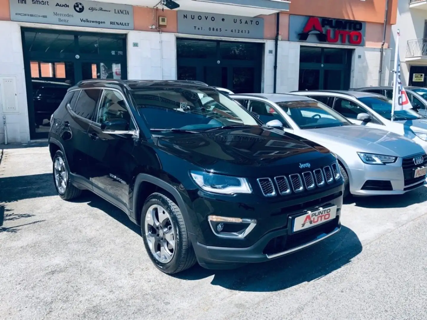 Jeep Compass 2.0 Multijet II 4WD Limited AT9 NERA Gris - 2