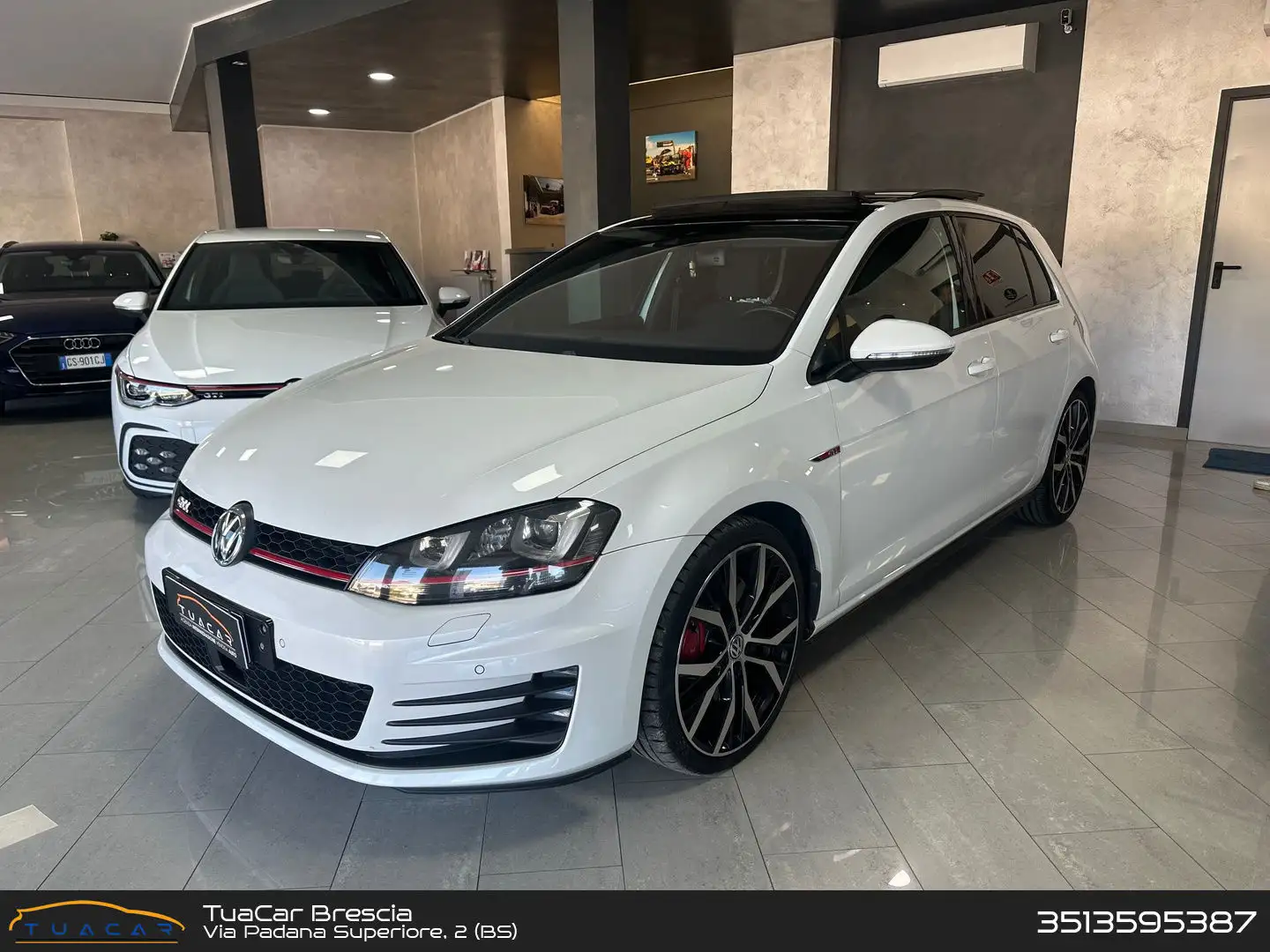 Volkswagen Golf GTI Highline 2.0 TSI GTI STOCK TETTO FATTURE Bianco - 1
