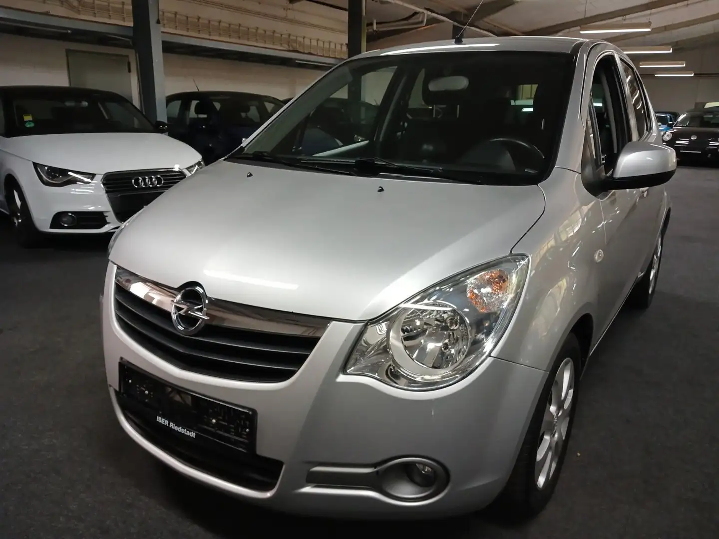 Opel Agila B KLIMA LM TUV AU NEU 10/27 Silber - 1