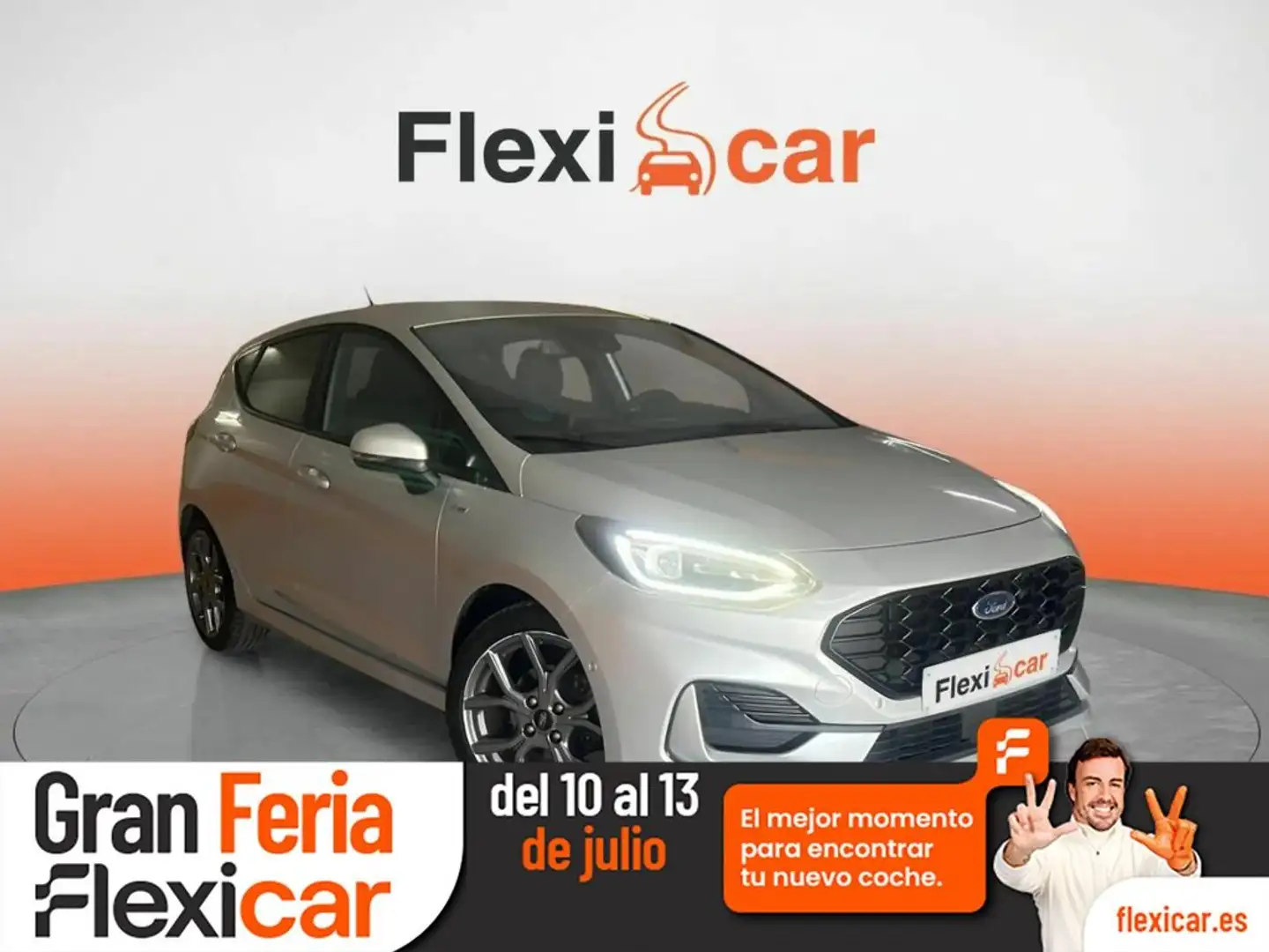 Ford Fiesta 1.0 EcoBoost MHEV 92kW(125CV) ST-Line 5p Gris - 1