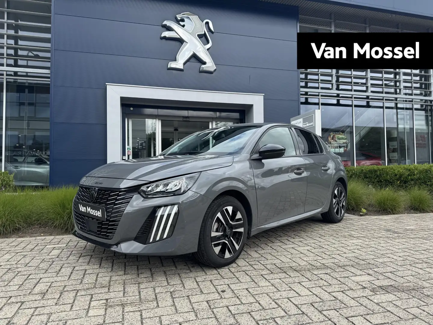 Peugeot 208 Hybrid 100 e-DCS6 Allure l Automaat l Stoelverwarm Grijs - 1