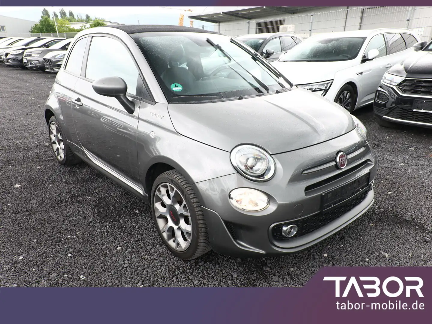 Fiat 500C 1.2 69 Sport Nav. PDC Grau - 2