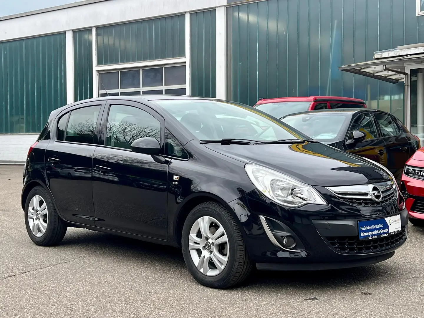 Opel Corsa D 1.4 5-t Satellite,S&LHZ,PDC,KLIMA Schwarz - 2