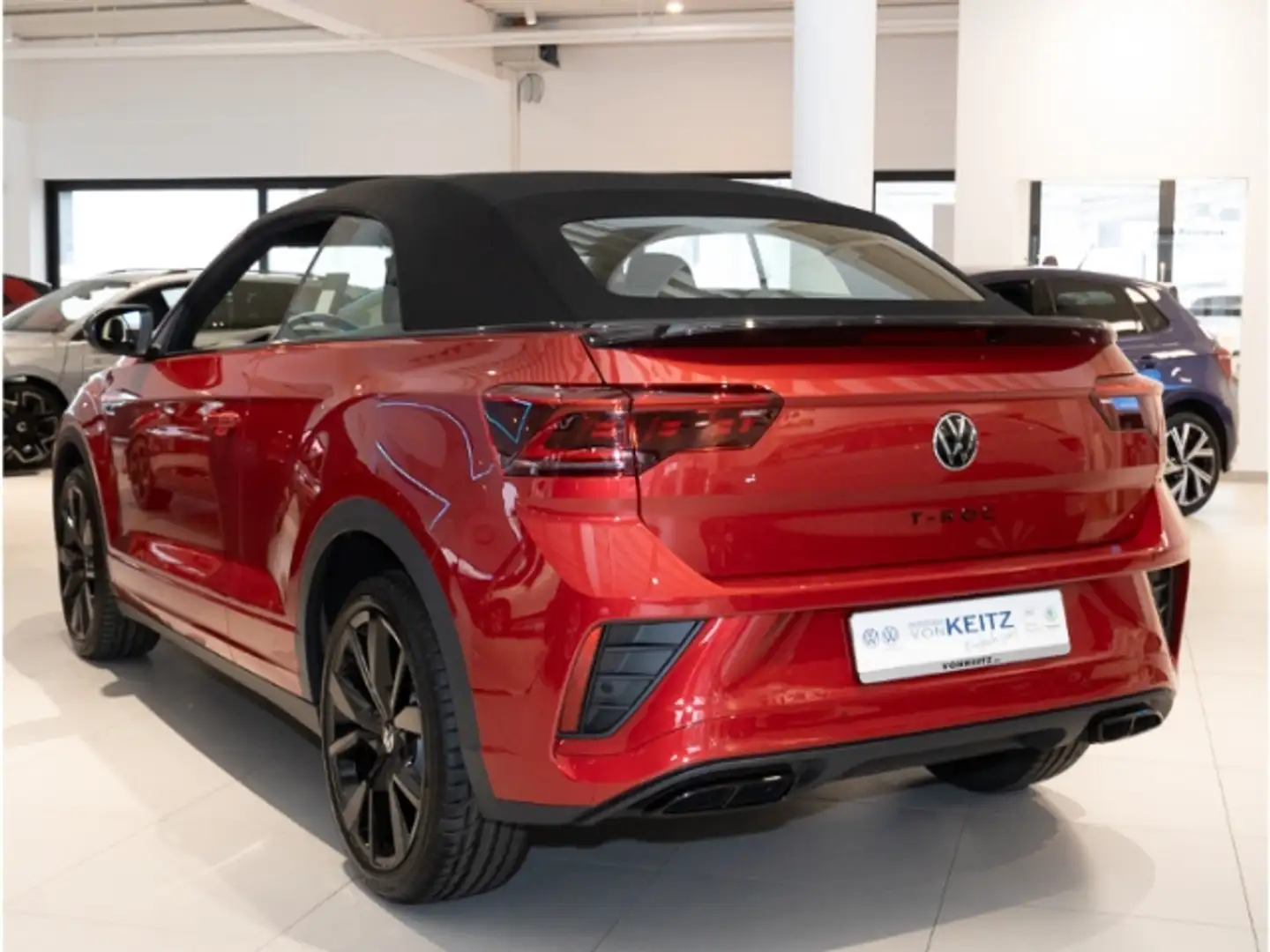 Volkswagen T-Roc Cabriolet R-Line 1.5 TSI DSG Rot - 2