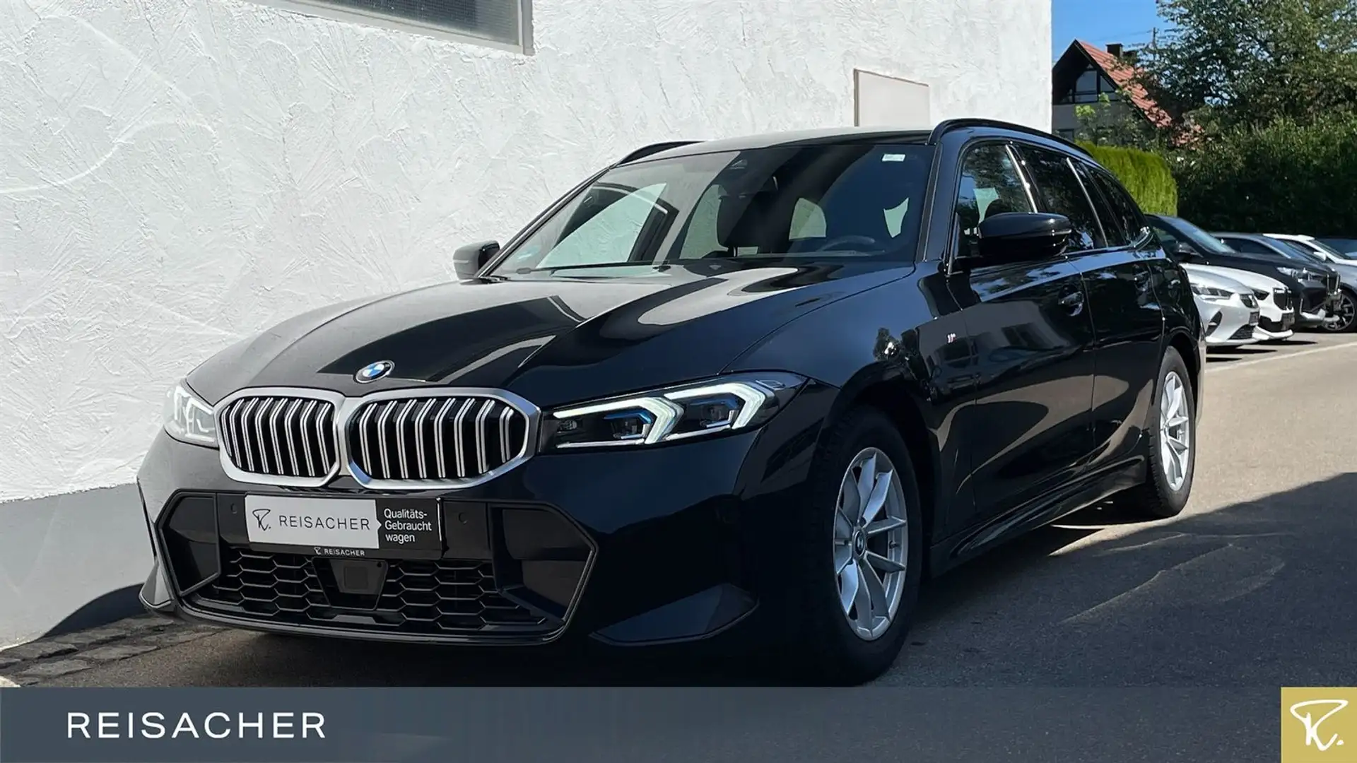 BMW 320 d A Tou M-Sport,el.Sitz+Mem,AHK,LCProf,ACC Schwarz - 1