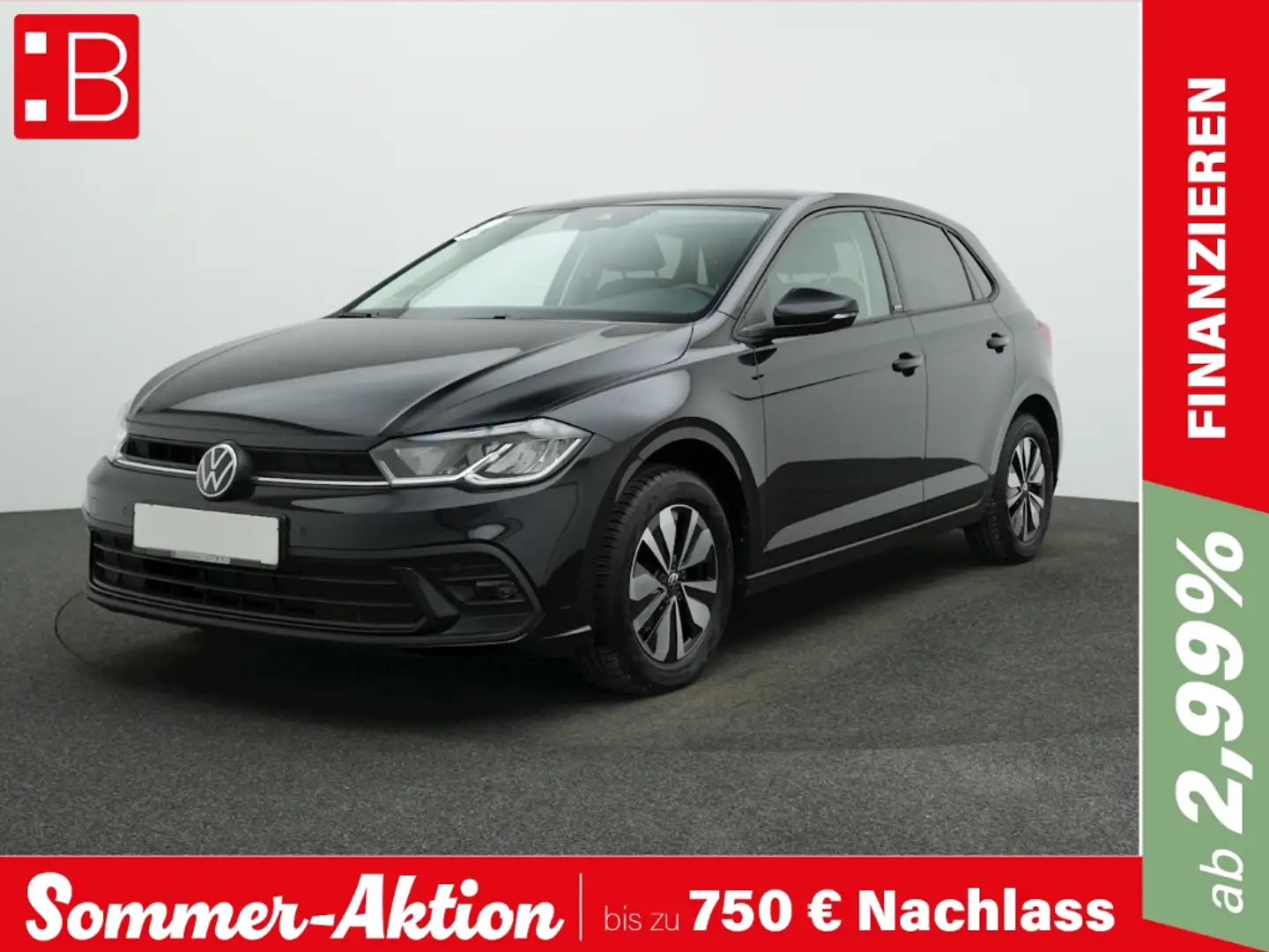 Volkswagen Polo 1.0 TSI Move LED NAVI ACC KAMERA ALU 15 Schwarz - 1
