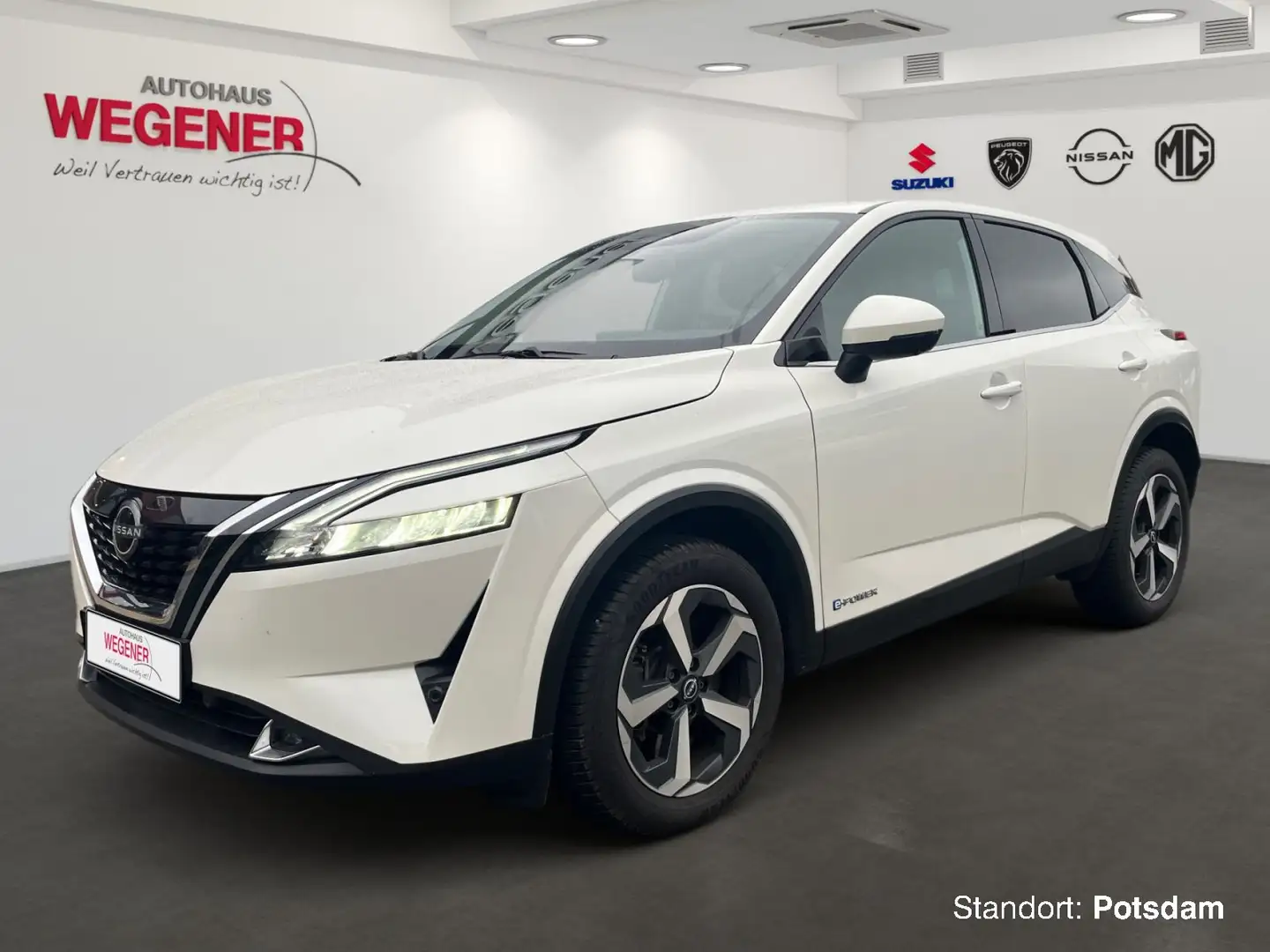 Nissan Qashqai QASHQAI N-CONNECTA 1.5 VC-T 360° KAMERA LED NAVI Weiß - 1