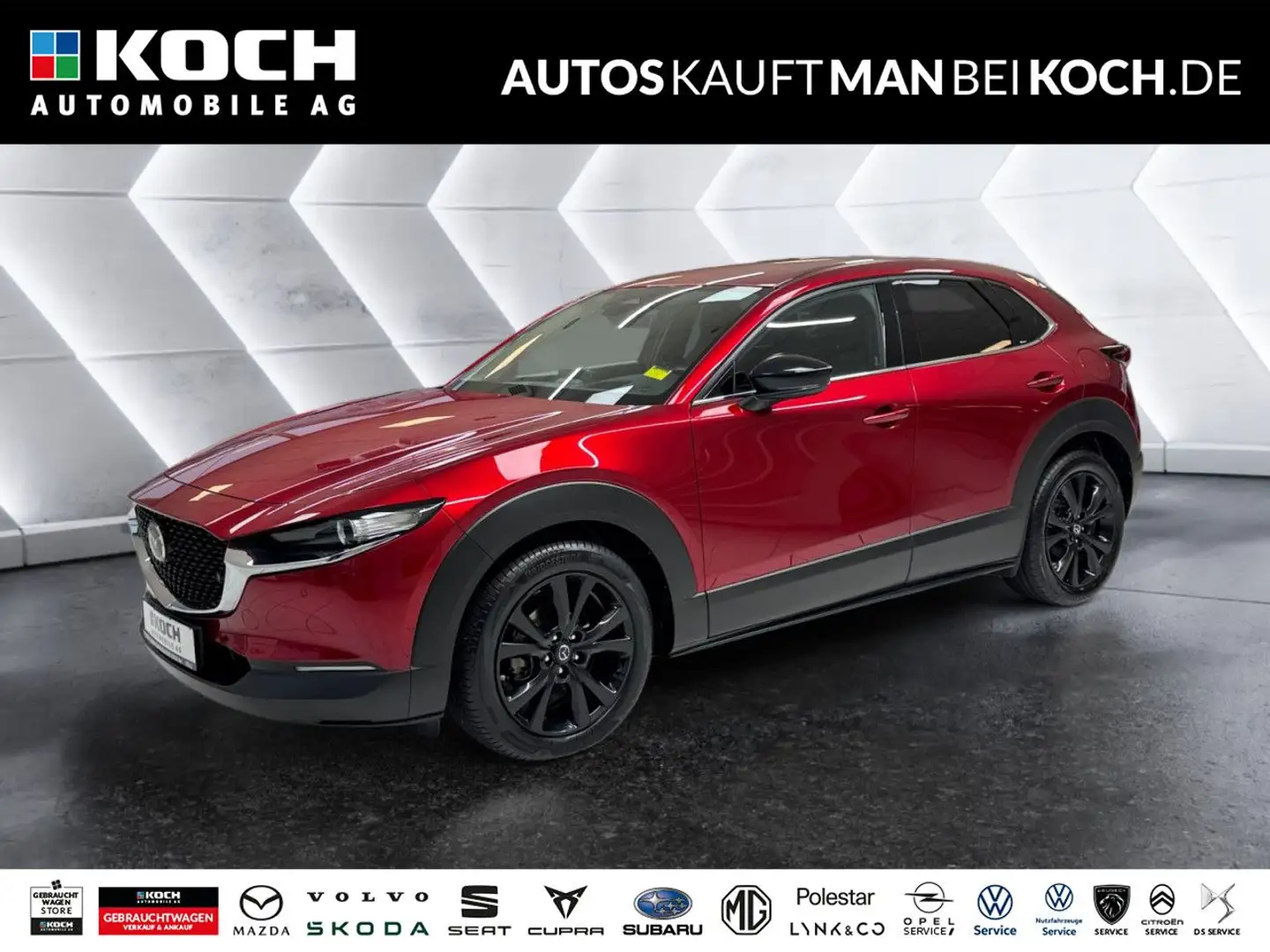Mazda CX-30 KEYLESS 18° LED KAM ACC DAB Rot - 1