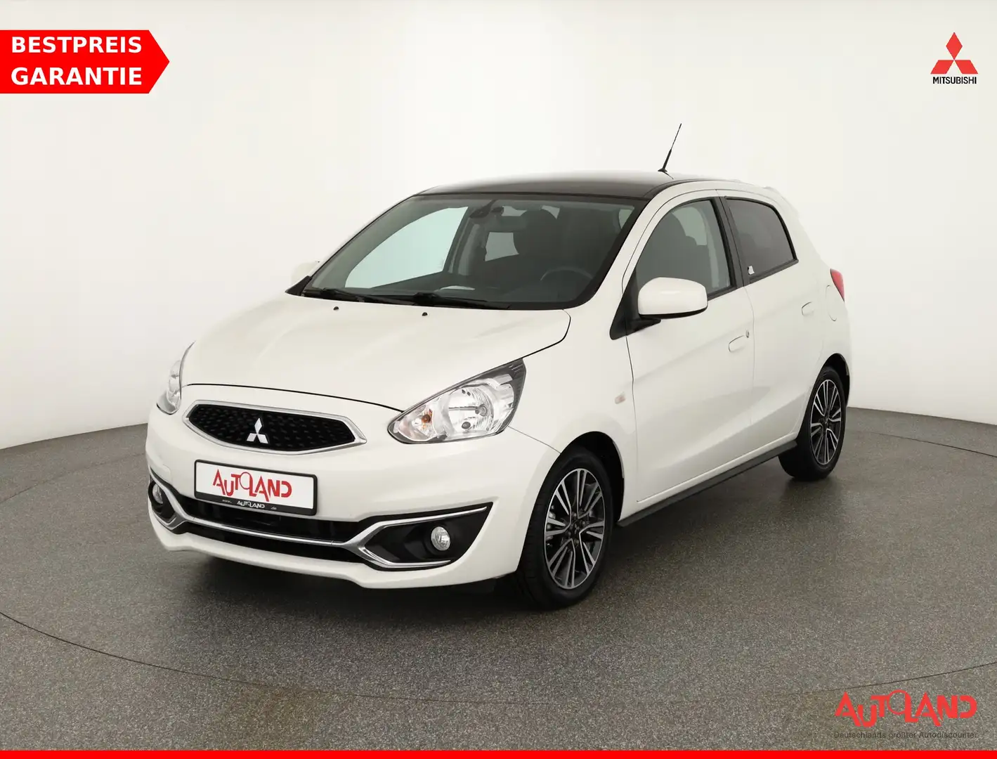 Mitsubishi Space Star 1.2 Edition 100+ Navi Sitzheizung Weiß - 1