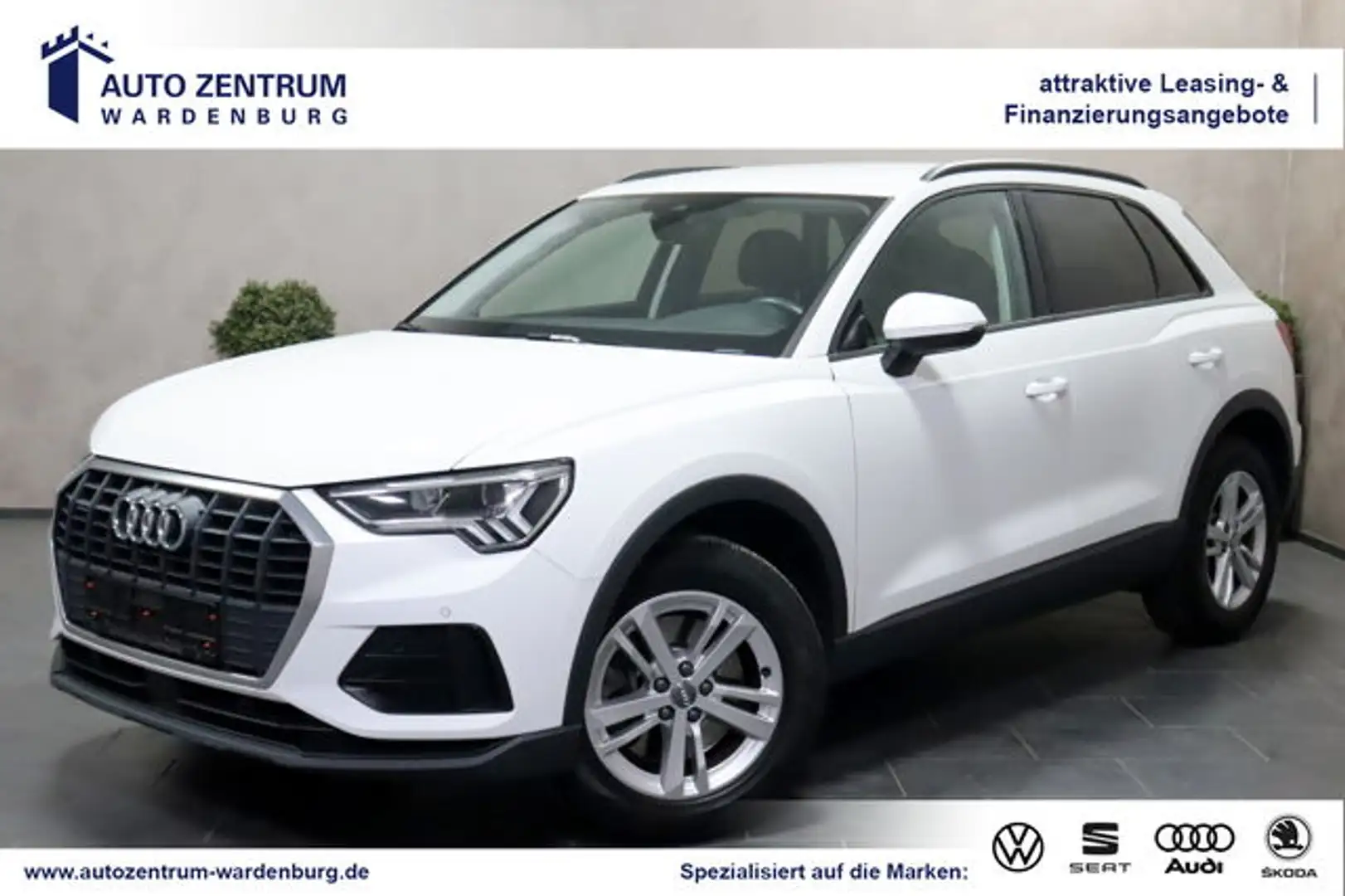 Audi Q3 40 TDI quattro Aut. LED CAM STHZG VIRTUAL ACC Weiß - 1