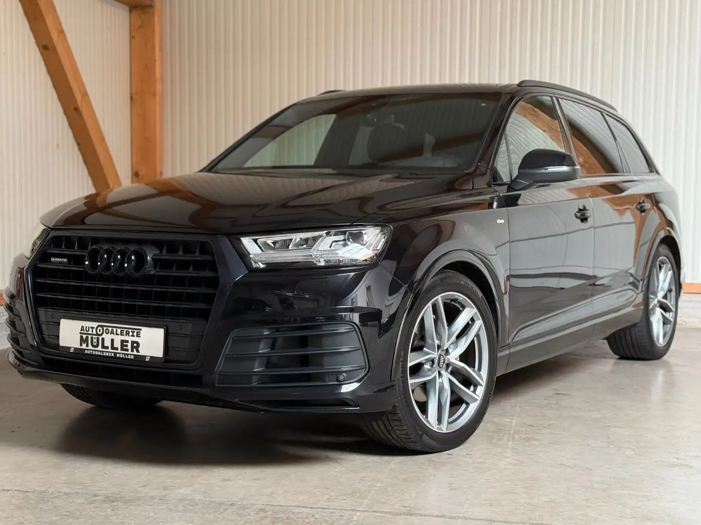 Audi Q7 50 TDI S-Line°AHK°STANDHEIZUNG°4-RAD-LENKUNG° Noir - 2