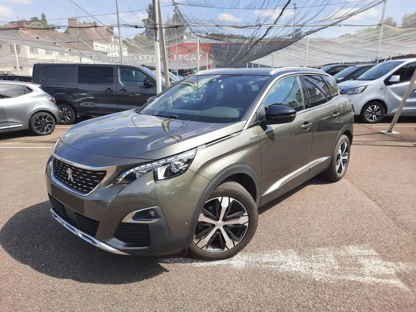 Peugeot 3008 II 1.6 THP 165 S\u0026S GT LINE EAT6 AVEC GRIP CON Gris - 1