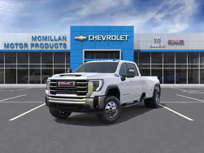 White 2026 GMC Sierra 3500HD Pickup Truck Four-Wheel Drive Automatic