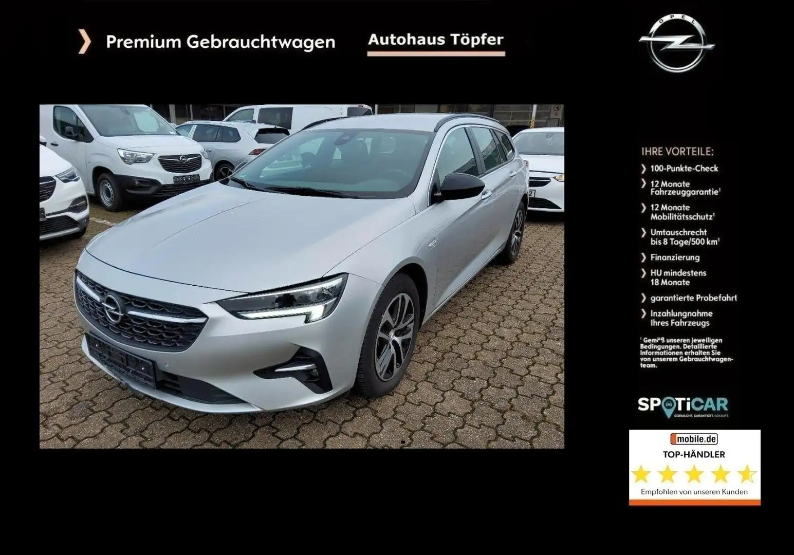 Opel Insignia B Sports Tourer Edition **Automatik** Srebrny - 1