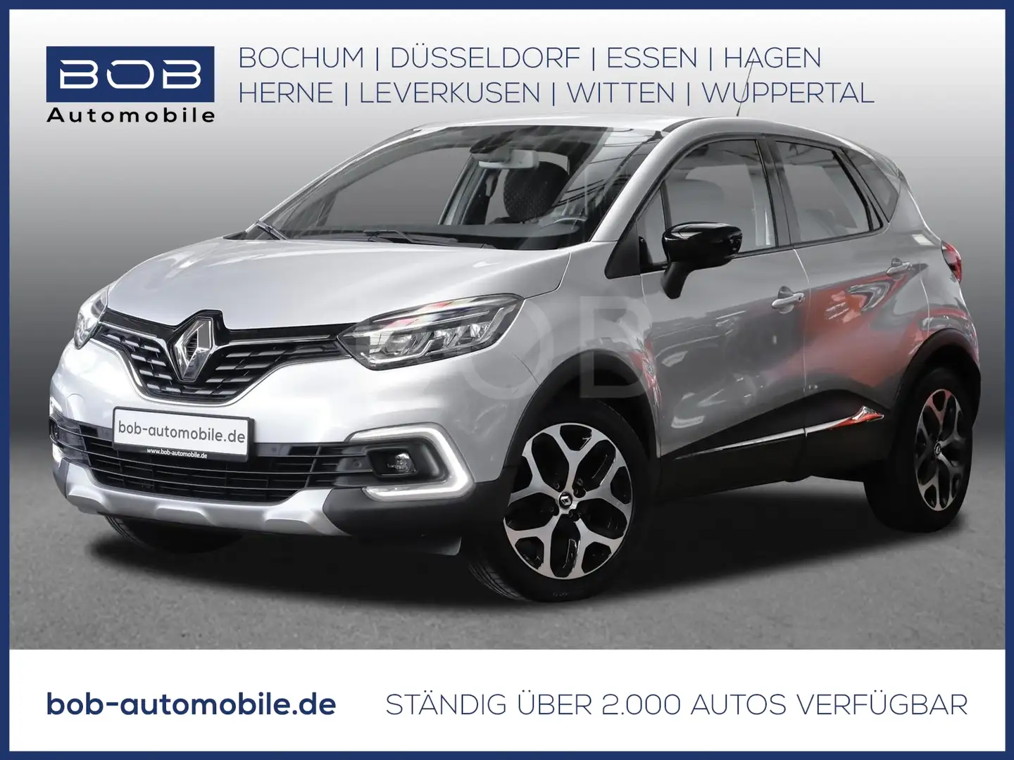 Renault Captur Intens TCe90 NAVI RFK PDC DAB LED Temp. Grijs - 1