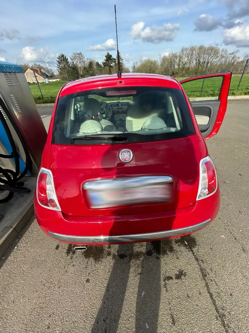Fiat 500 1.2i Lounge PUR-02 Stop & Start Rouge - 2