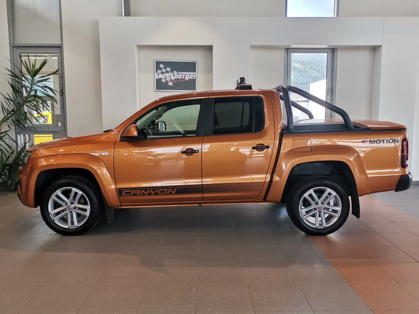 Volkswagen Amarok Canyon 4Motion STHZ*Sperre*AHK*Leder*LED*Voll*MWST Orange - 2