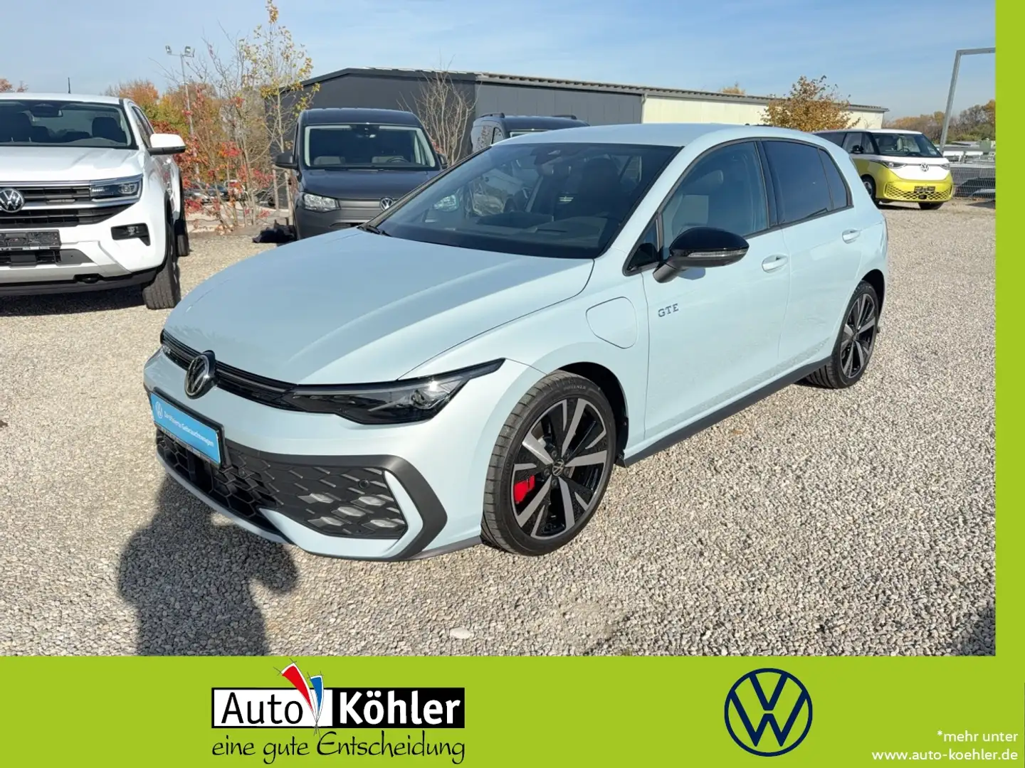 Volkswagen Golf GTE eHybrid Black+CarPlay+Matrix+ACC+AHK Blau - 1