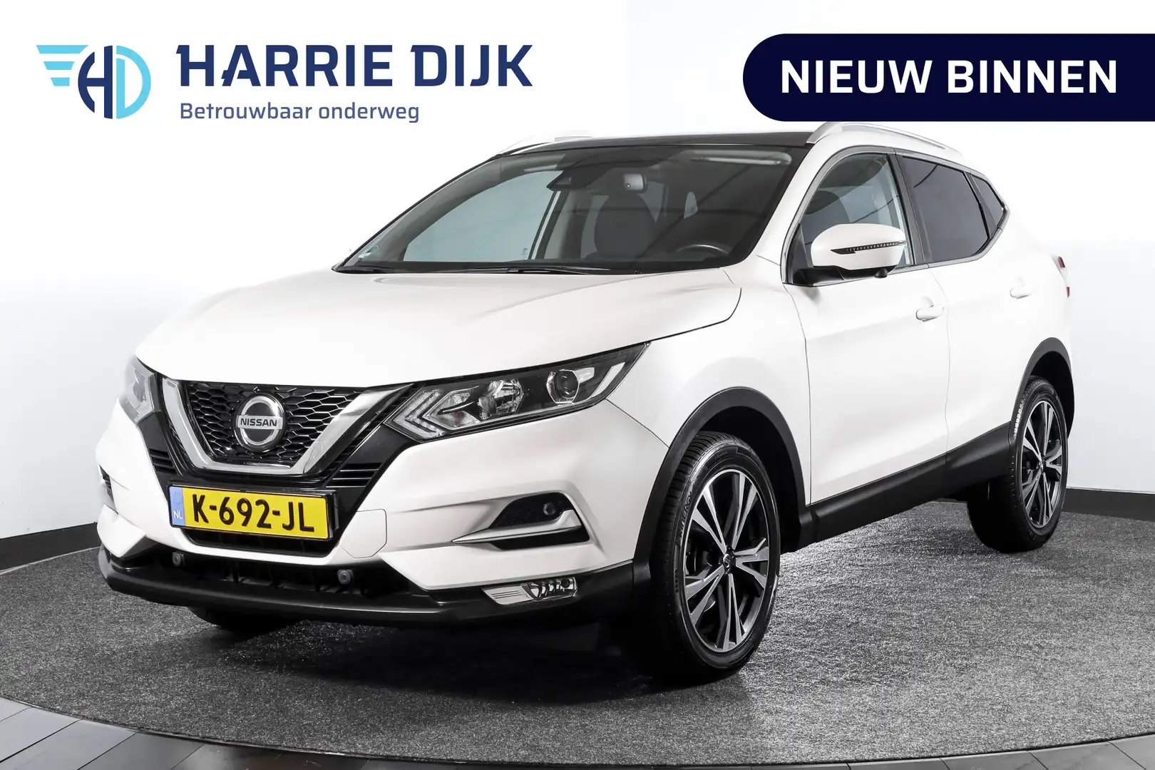 Nissan Qashqai 1.3 DIG-T N-Connecta 160 PK - Automaat | Pano | Cr Blanc - 1