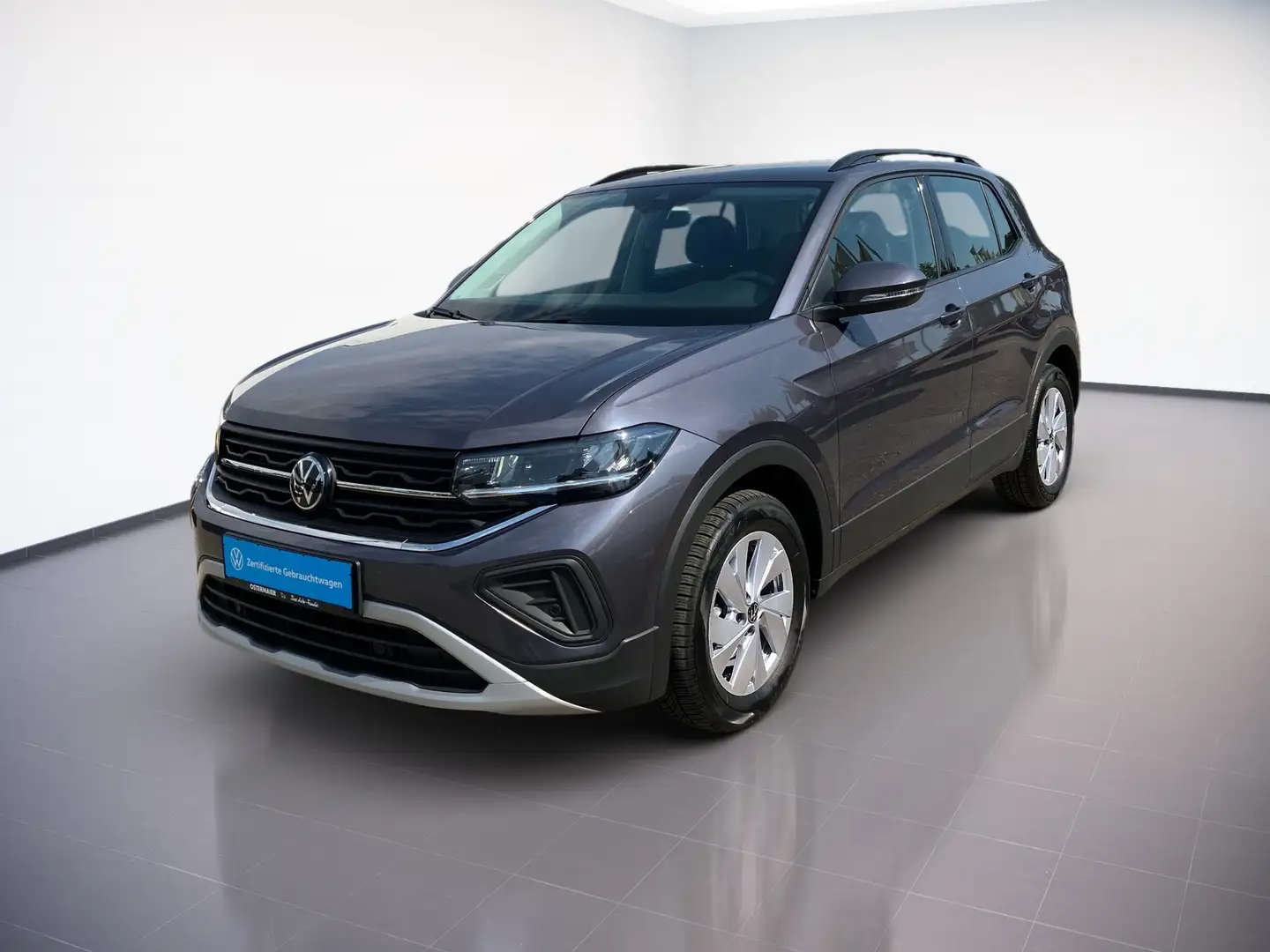Volkswagen T-Cross LIFE 1.0TSI 95PS ACC.5J-G.2xPDC.VIRTUAL.LED.APP-C. Gris - 2