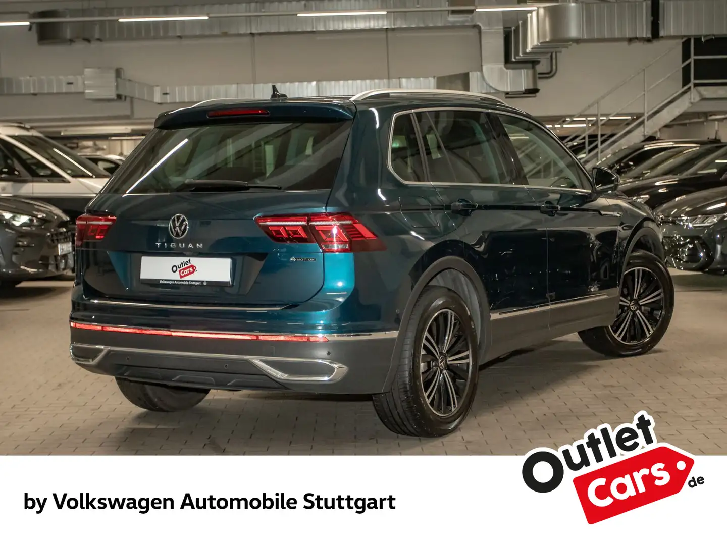 Volkswagen Tiguan Elegance 2.0 TDI DSG Navi AHK Kamera Blau - 2
