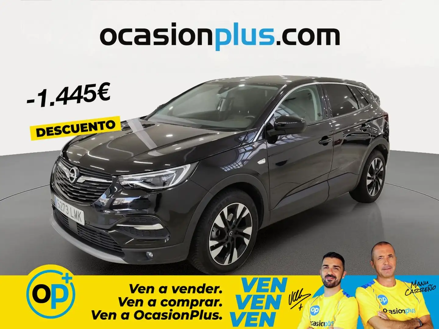 Opel Grandland X 1.2T S&S Ultimate Aut. 130 Negro - 1