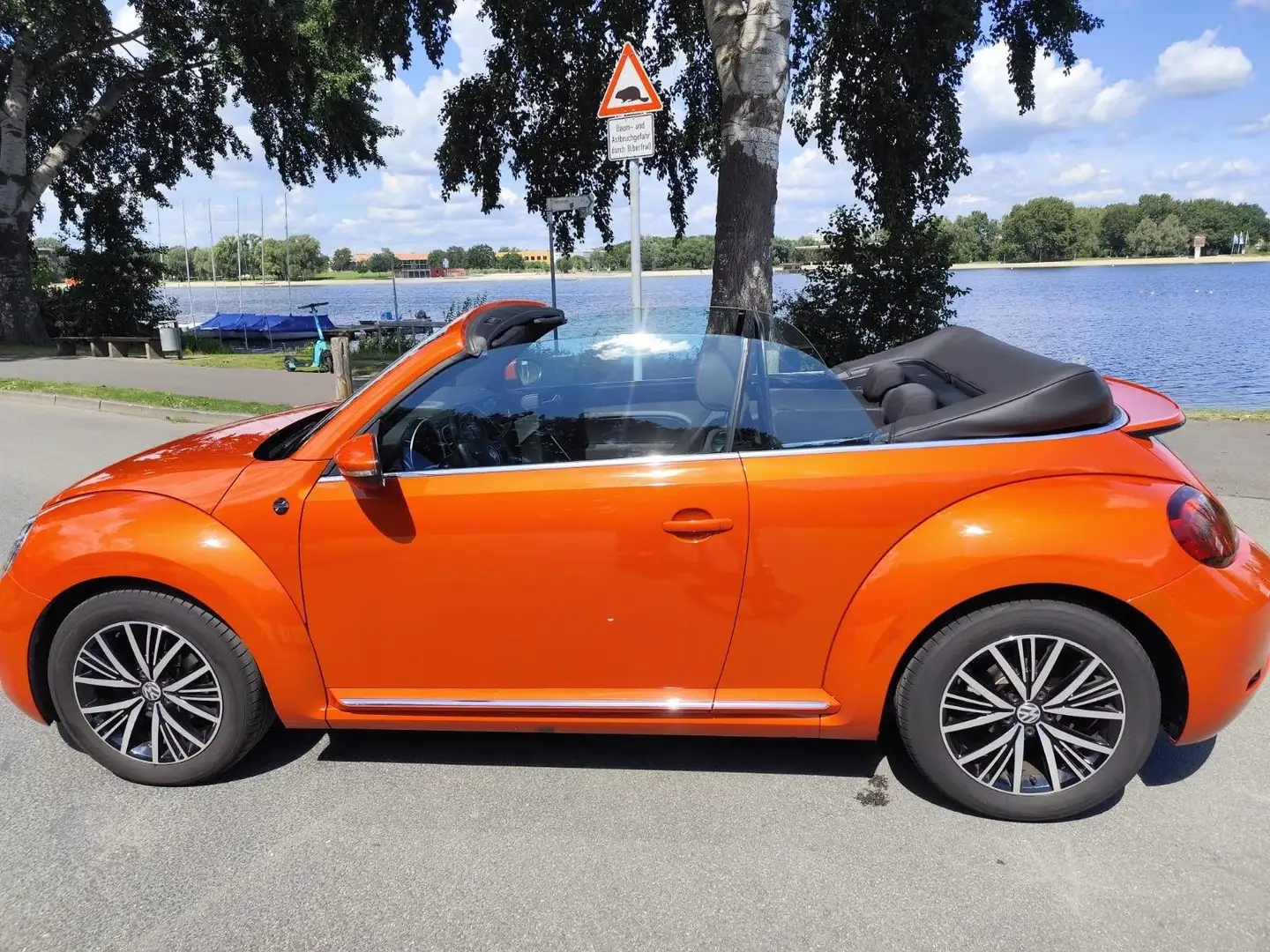 Volkswagen Beetle The Beetle Cabriolet 1.2 TSI BlueMotion Tech Sound Portocaliu - 2