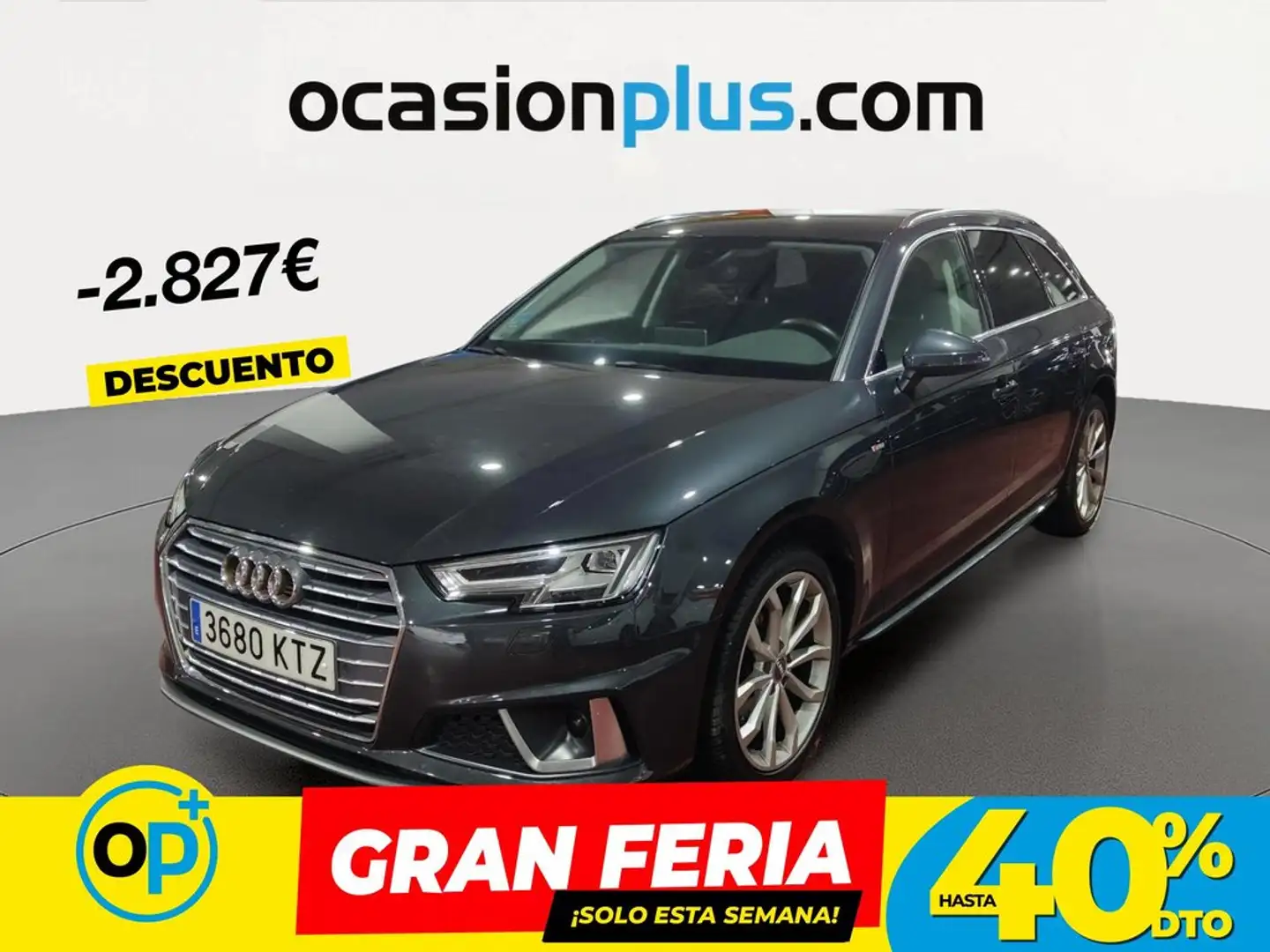 Audi A4 Avant 40 TFSI S line S tronic 140kW Gris - 1