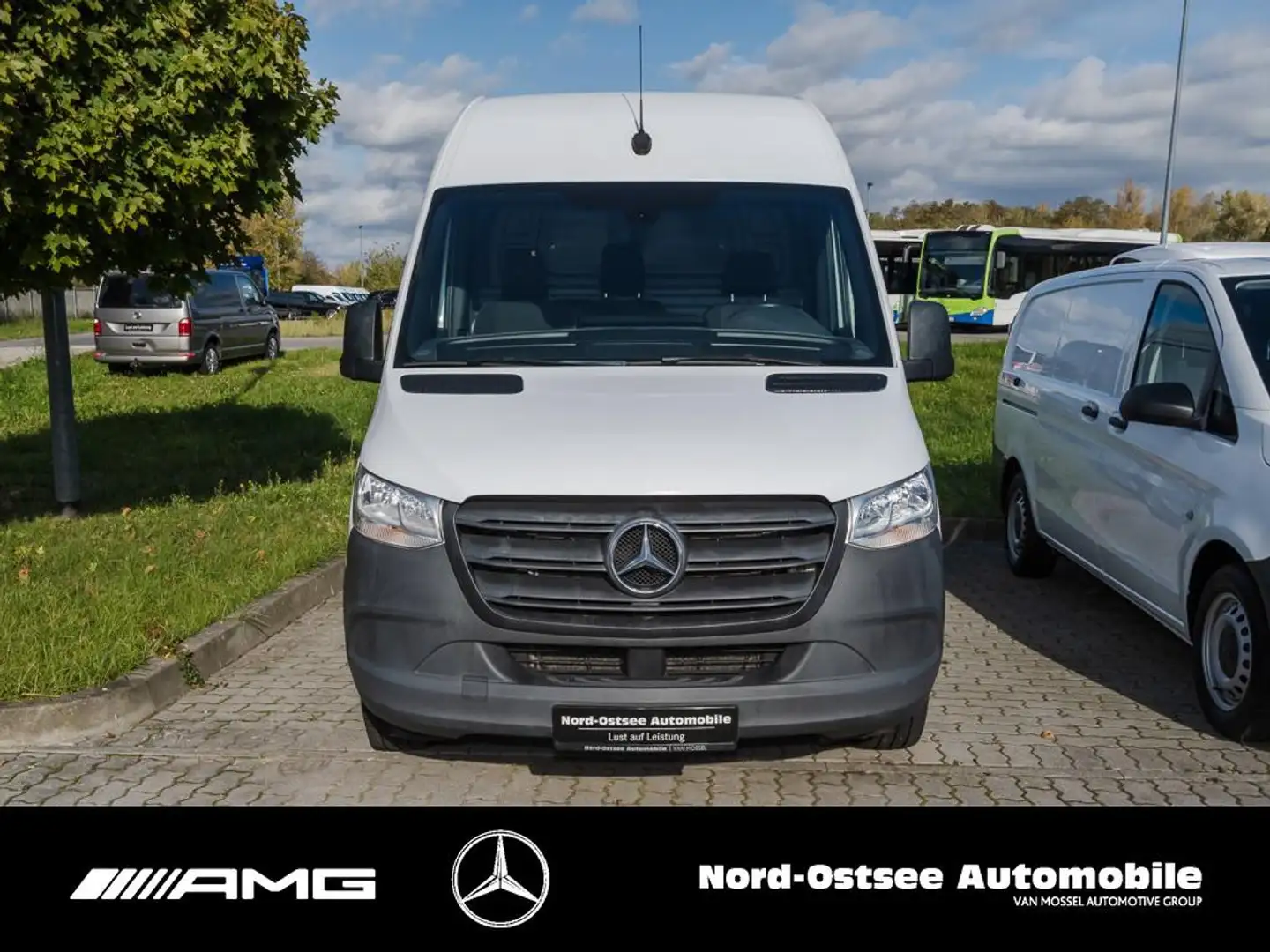 Mercedes-Benz Sprinter 315 L3H2 KLIMA MBUX KAMERA TEMPO BFDS Blanc - 2