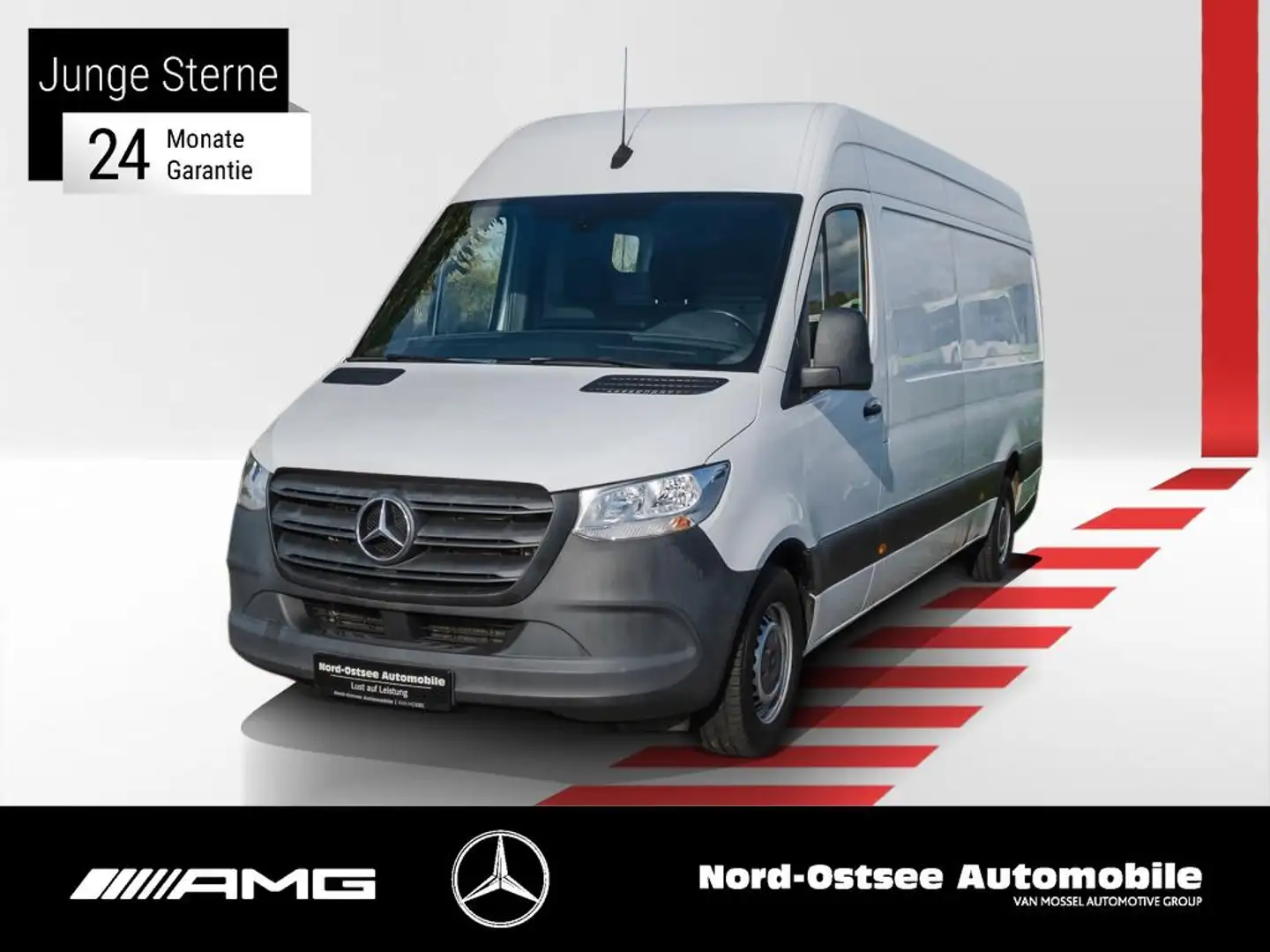 Mercedes-Benz Sprinter 315 L3H2 KLIMA MBUX KAMERA TEMPO BFDS Blanc - 1