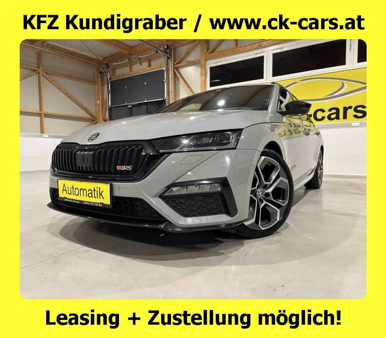 Skoda Octavia RS PLUS MATRIX VIRTUAL COCKPIT HEAD-UP-DISPLAY AHK Grau - 1