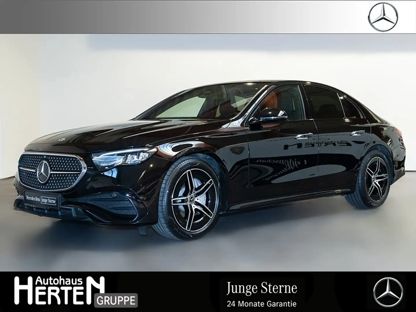 Mercedes-Benz E 200 +AMG-LINE ADVANCED+NIGHT PAKET+NAVI Czarny - 1