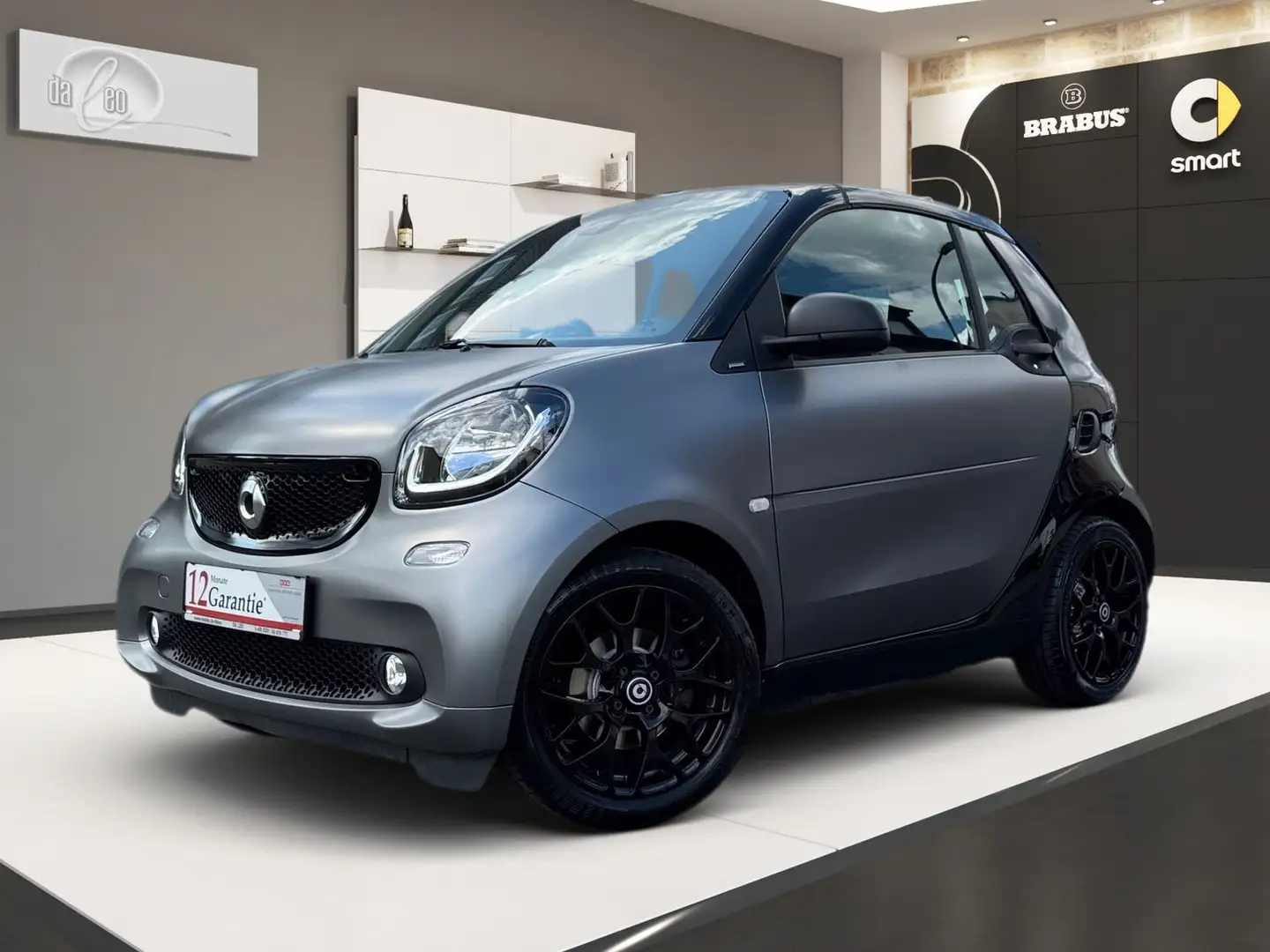 smart forTwo Sport Paket 66 kW Sitzheizung LED F1 Grijs - 1