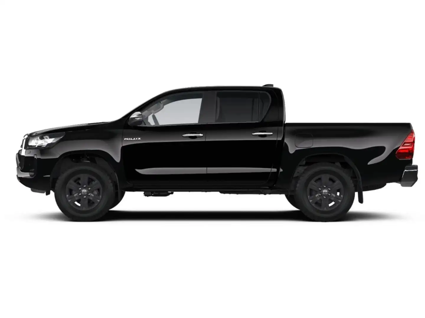 Toyota Hilux DOUBLE-CAB+4x4+COMFORT+PDC+NAV+SOFORT Fekete - 2