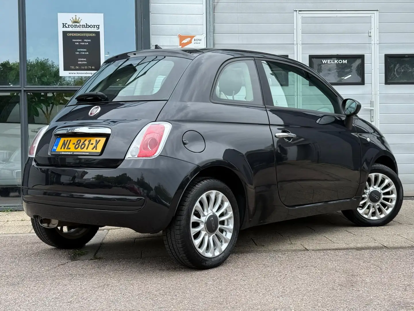 Fiat 500 1.2 Lounge, NAP, AIRCO, PANO Noir - 2