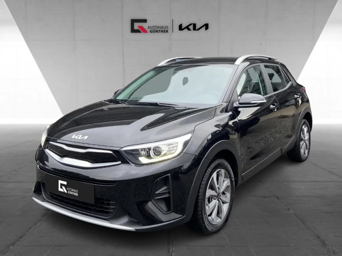 Kia Stonic Vision 1.0 T-GDI DCT Kamera SitzHzg. CarPlay Schwarz - 1