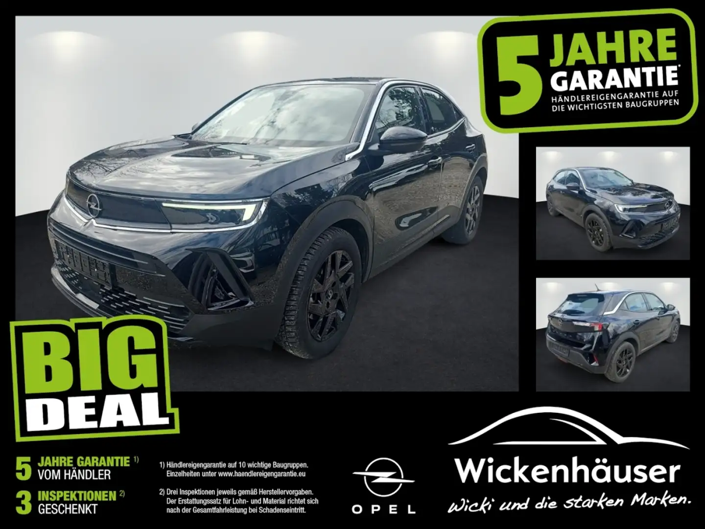 Opel Mokka-E 180° Rückfahrkamera, PDC, Sitzheizung Schwarz - 1