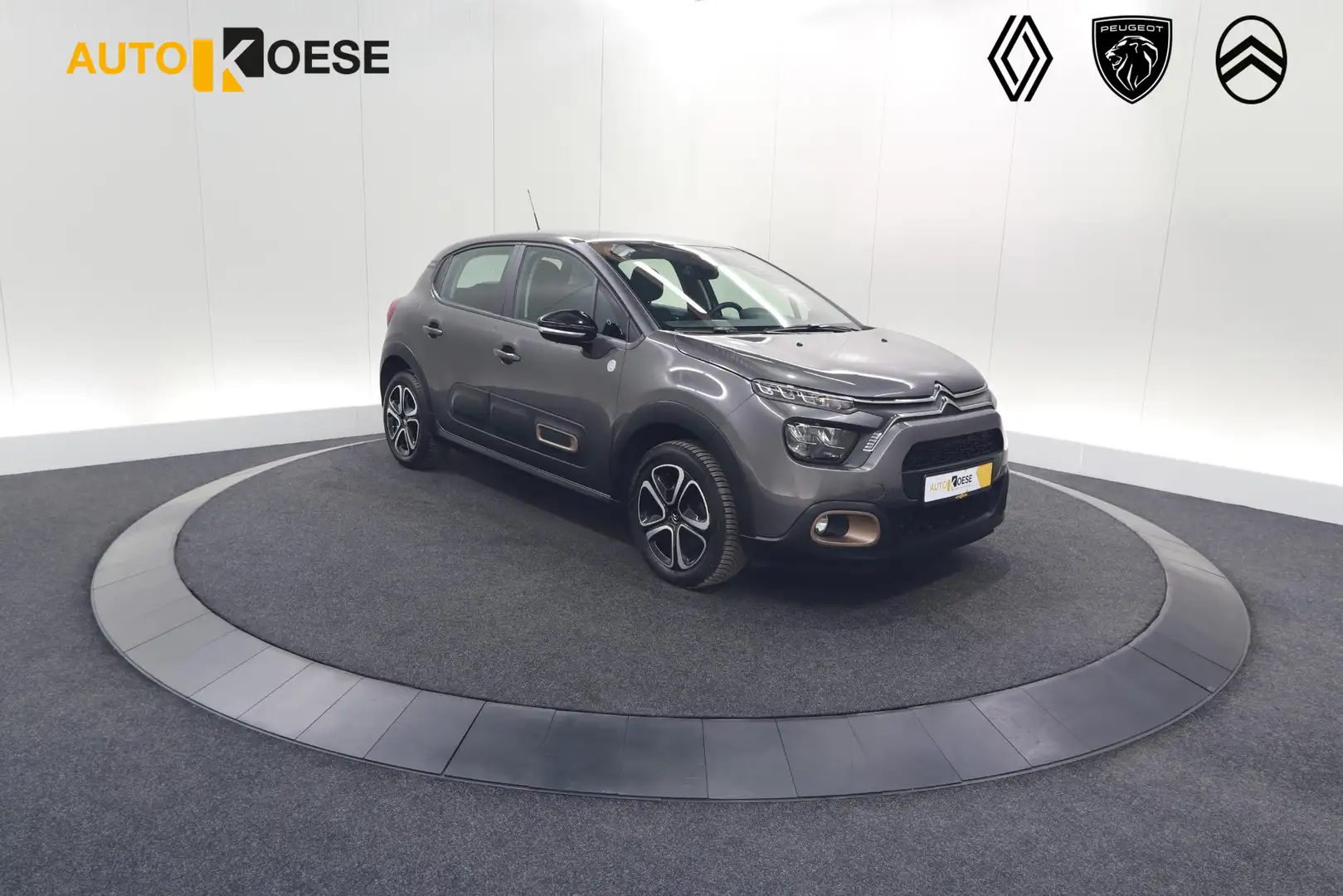 Citroen C3 PureTech 82 C-Series | Navigatie | Climate Control Gris - 1
